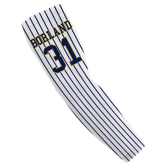Classic Dtriped Design Custom Baseball Arm Sleeves